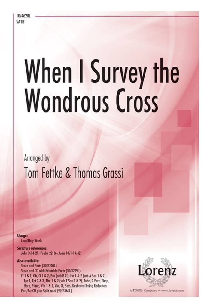 When I Survey The Wondrous Cross
